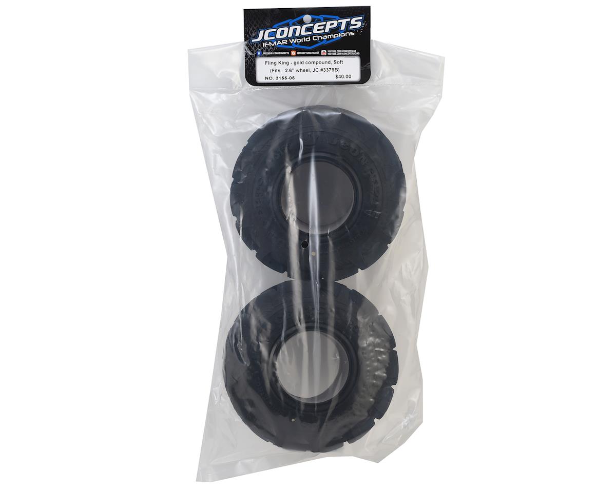 J Concepts Fling King Mega Truck Tire (2) - Gold Compound