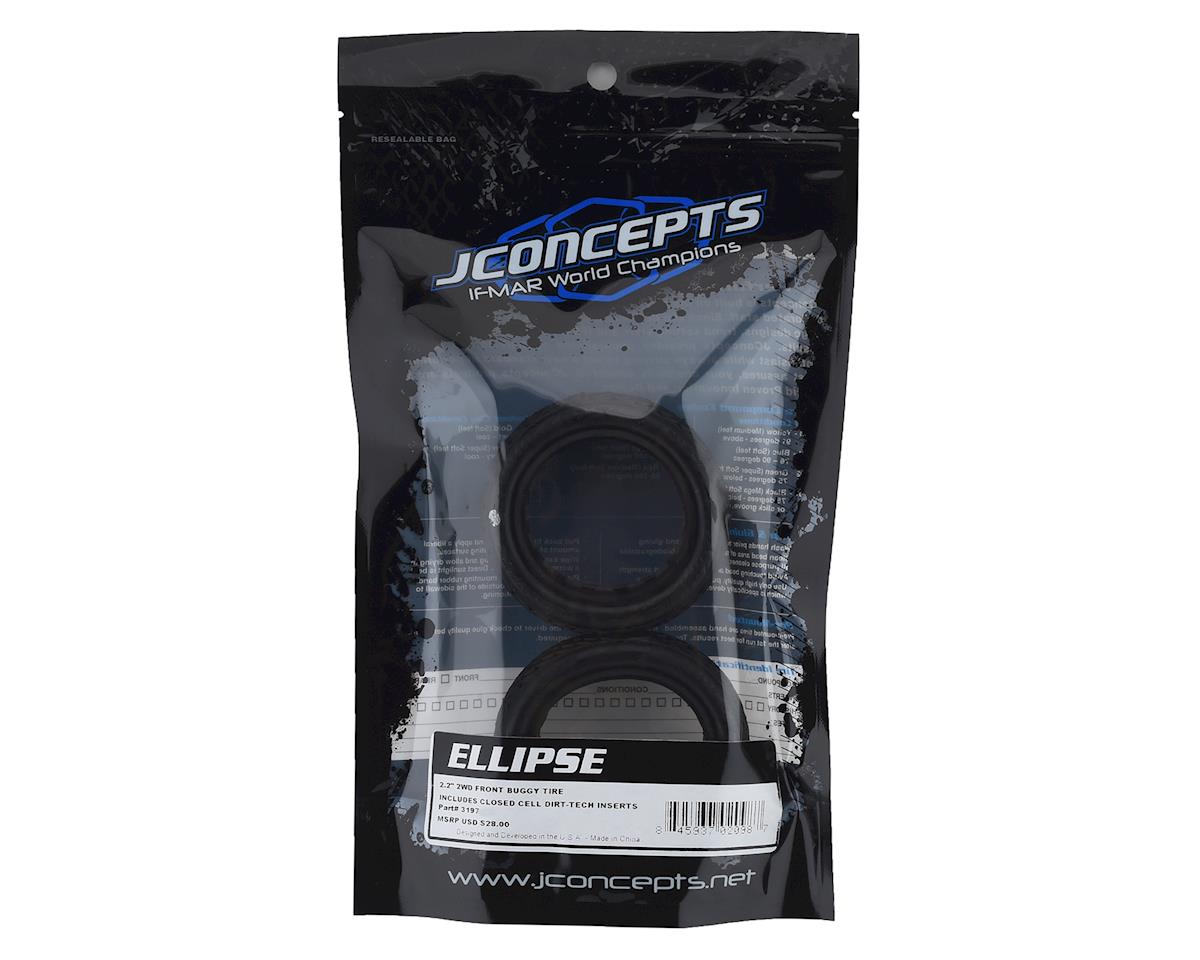 JConcepts Ellipse 2.2" 2WD Front Buggy Tires (2) (Aqua A2)