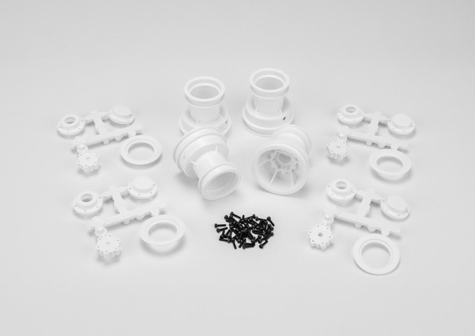 J Concepts Mini Tribute Wheel w/Hex Adaptor, Covers, Mock Bead 3455W