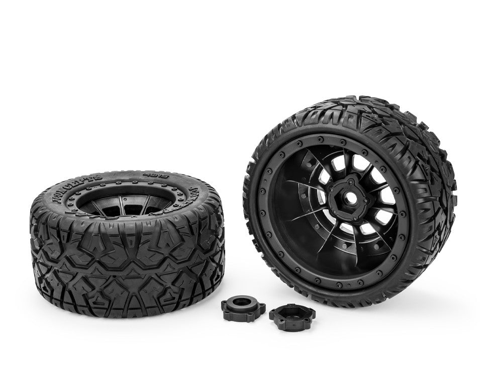 J Concepts G-Locs, X-Maxx, XRT Tire, Platinum Compound, Pre-Mounted 40153994