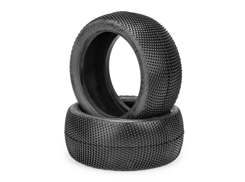 J Concepts Dirt Bite Tires (2), Aqua (A2) Compound, Fits 1/8th truck wheel 407603