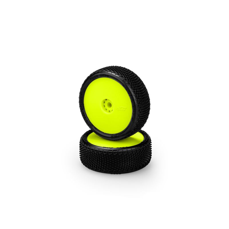 J Concepts Fuzz Bite - Pink Compound, Pre-Mounted, Yellow Wheels 40852211