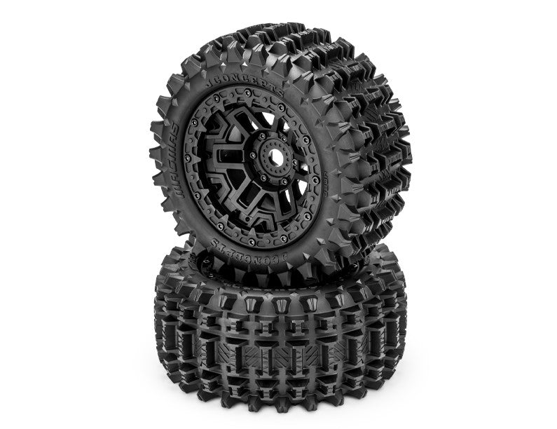J Concepts Magma - Pre-Mounted on JC #3450B Wheels, Fits Traxxas Sledge Arrma Kraton 6S 408839912
