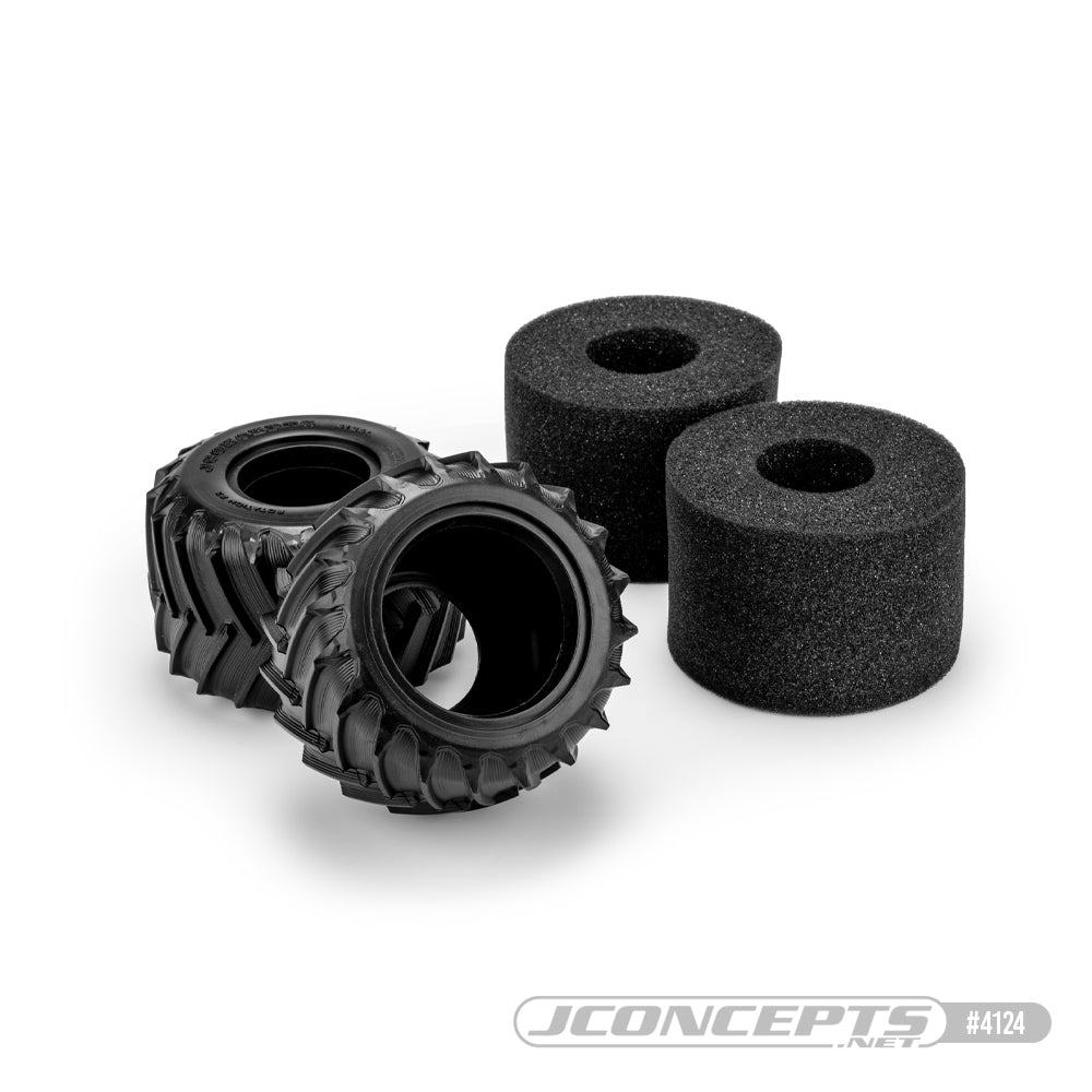 J Concepts Racer - Blue Compound, Fits JC #3455 Wheel for Losi Mini LMT 412401
