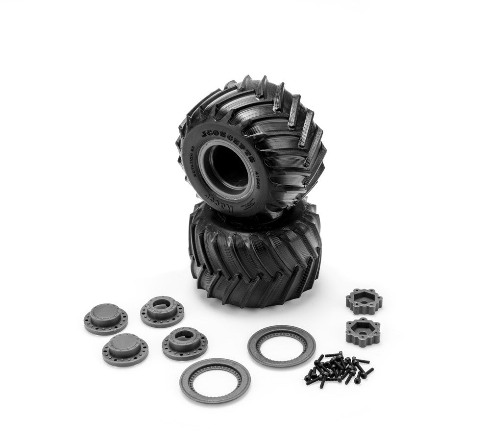 J Concepts Racer - Blue Compound, Pre-Mounted on #3455G Mini 412441914