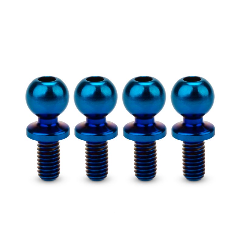 J Concepts JCI, 5.5 x 6mm Revolved Titanium Ball-Stud, Burnt Blue 51321