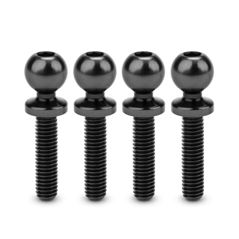 J Concepts JCI, 5.5 x 12mm Revolved Titanium Ball-Stud, 4pc 51352