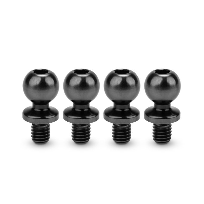 J Concepts JCI, 5.5 x 4mm Revolved Titanium Ball-Stud, 4pc 51402