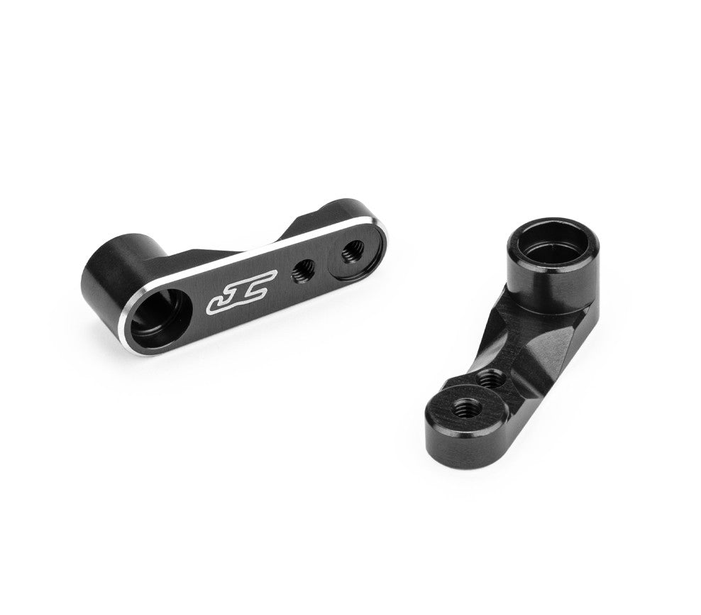 J Concepts RC10B7 Aluminum Steering Bell Cranks, Black, fits JC#5209 51882