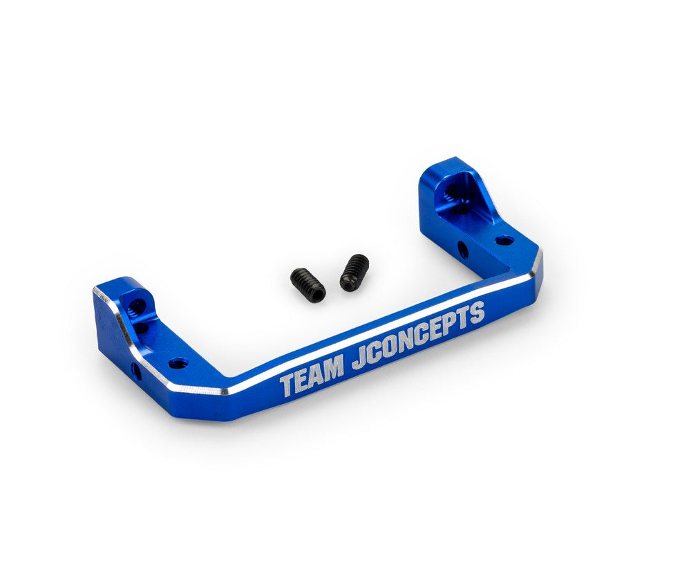 J Concepts RC10, RC10T, RC10GT Servo Mount Bracket, Blue 52191