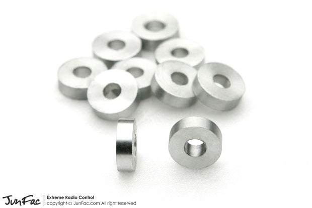 Junfac M3 Aluminum Spacer 7X2.5mm (10) RC Upgrade Part