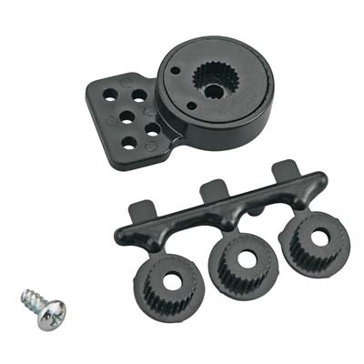 Kimbrough Mid-Size Servo Saver with Holes (#201) – 23/24/25 Spline RC Servo Protection