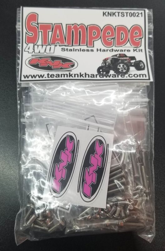Team KNK Stampede 4wd Stainless Hardware Kit TST0021