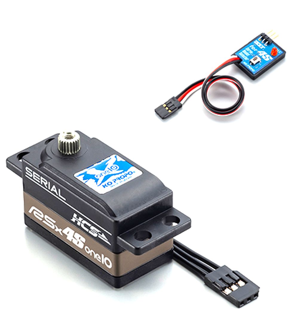 KO Propo RSx4S-one10X Servo with 4 Selectors 30138
