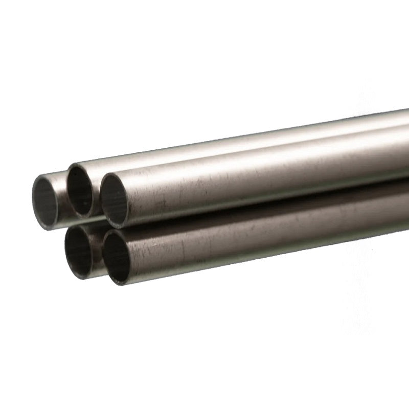 K&S Metals Round Aluminum Tube 9/32" OD x 0.014" Wall x 36" — 5-Pack 3003 Aluminum Tubing for HVAC