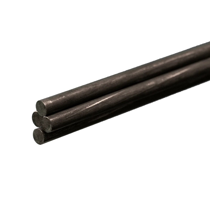 K&S Metals Music Wire 3/16" OD x 36" — 4-Pack ASTM A228 Spring Steel Wire