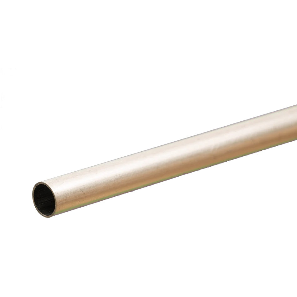 K&S Metals Round Aluminum Tube 5/32" OD x 0.014" Wall x 12" — 3003 Aluminum Tubing for Hobby Detail