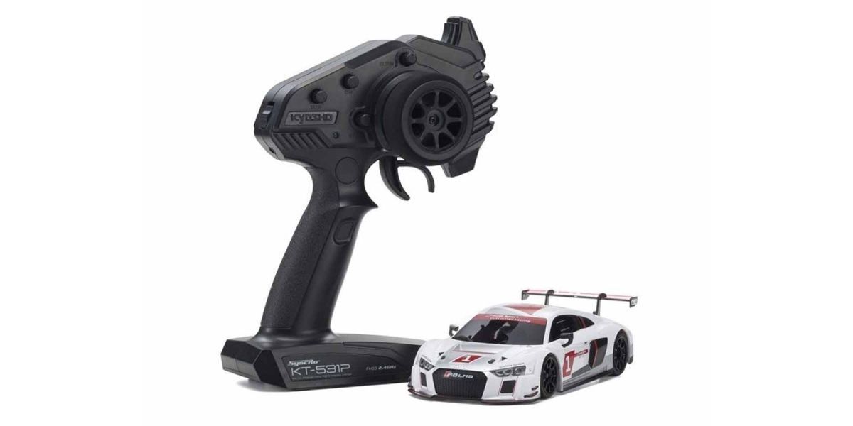 Kyosho MINI-Z RWD Audi R8 LMS 2015 White Readyset RTR 32344AS