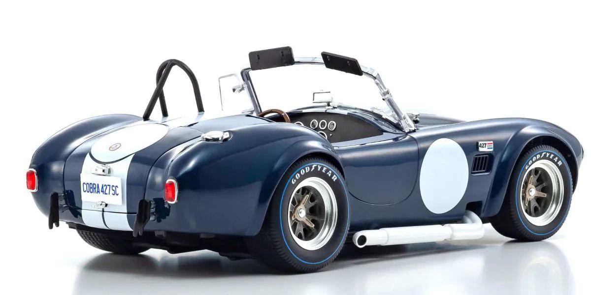 Kyosho 1/18 Scale Shelby Cobra 427 S/C Dark Blue Model Diecast Car 08048DBL