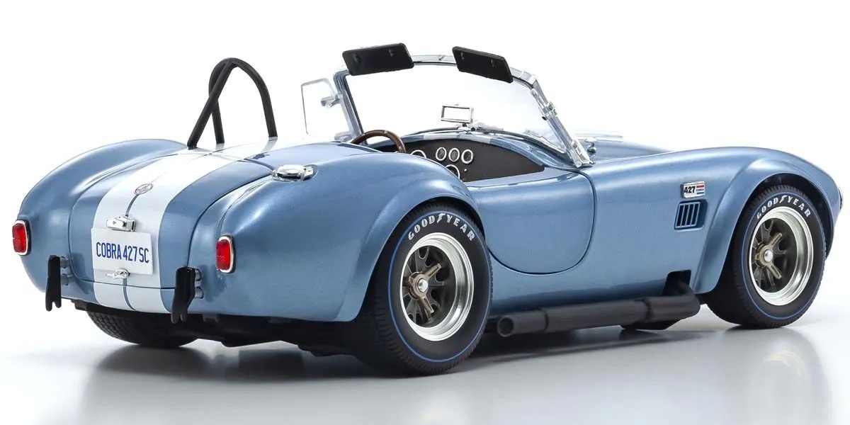 Kyosho 1/18 Scale Shelby Cobra 427 S/C Sapphire Blue Model Diecast Car 08048SBL