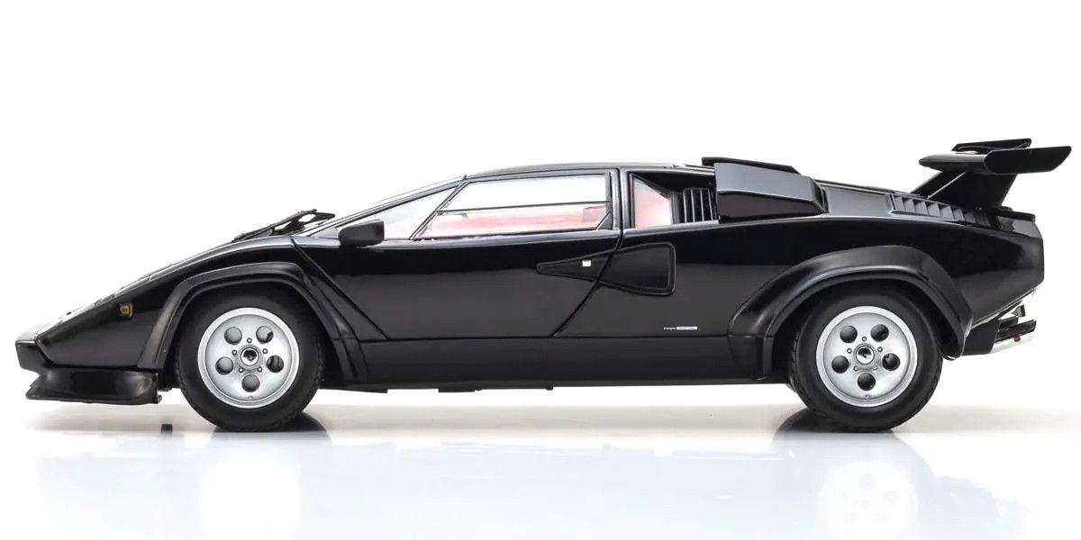 Kyosho 1/18 Scale Lamborghini Countach LP5000 Quattrovalvole Diecast Car 08320BK