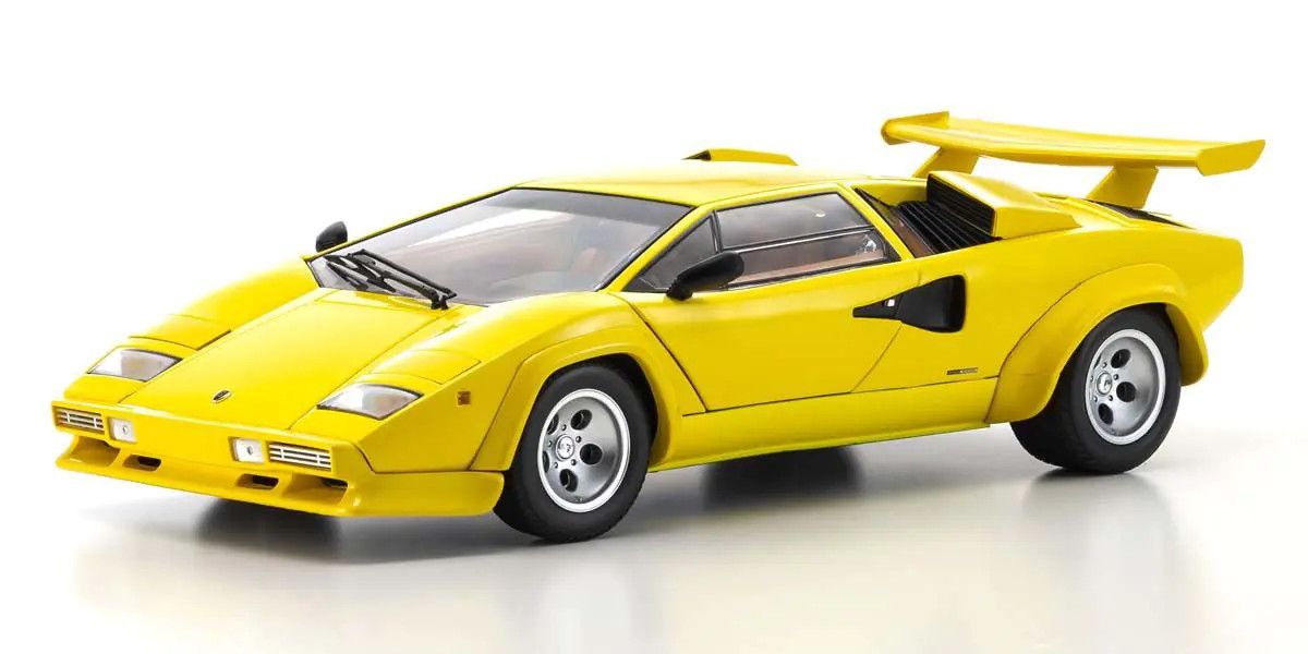 Kyosho 1/18 Scale Lamborghini Countach LP5000 Quattrovalvole Diecast Car 08320Y