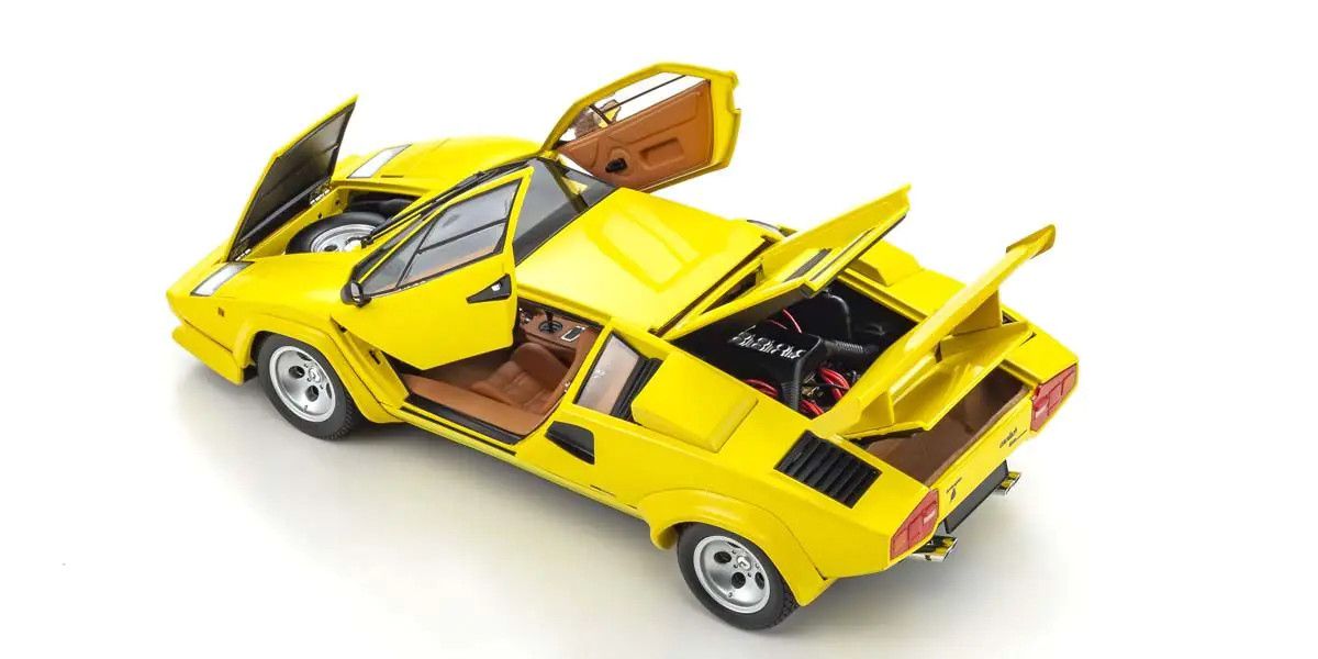 Kyosho 1/18 Scale Lamborghini Countach LP5000 Quattrovalvole Diecast Car 08320Y