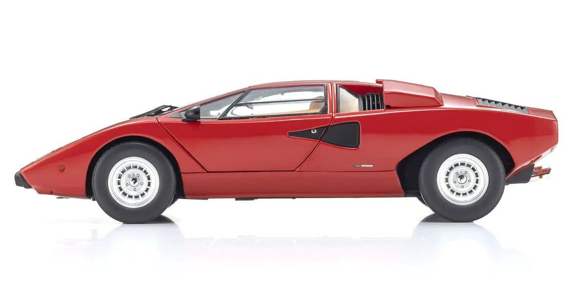 Kyosho 1/18 Lamborghini Countach LP400 Red Diecast Model