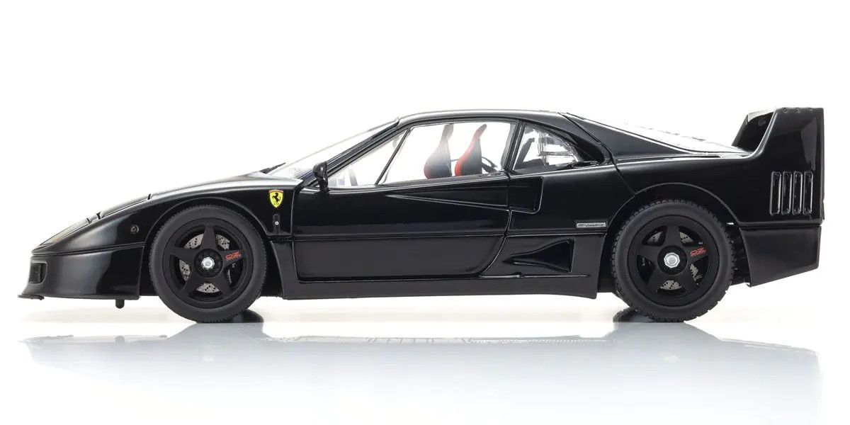 Kyosho 1/18 Ferrari F40 Diecast Model, Black 08416BK