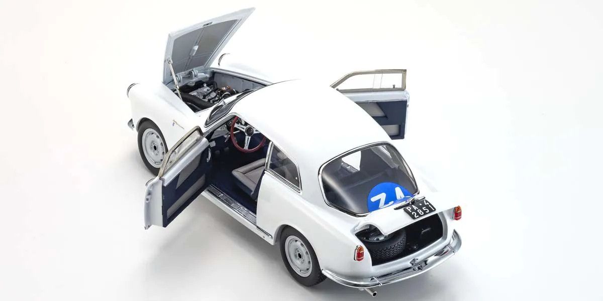 Kyosho 1/18 Scale Alfa Romeo Giulietta SV Targa Florio #34 Diecast Car 08957C