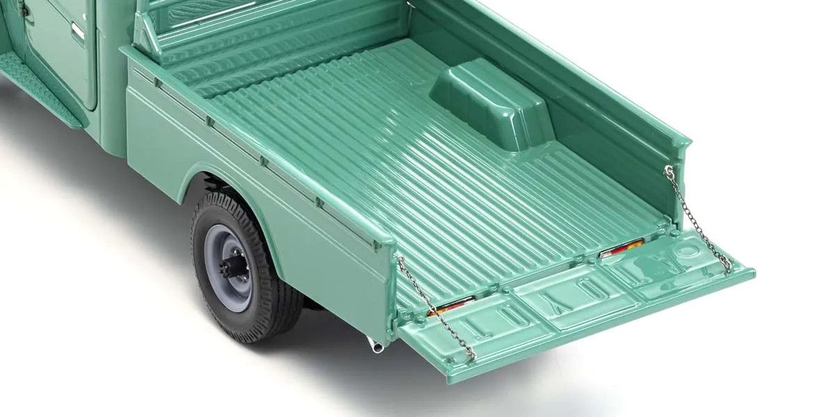 Kyosho 1/18 Scale Toyota Land Cruiser 40 Pickup Fashion Green Model Diecast 08958FG