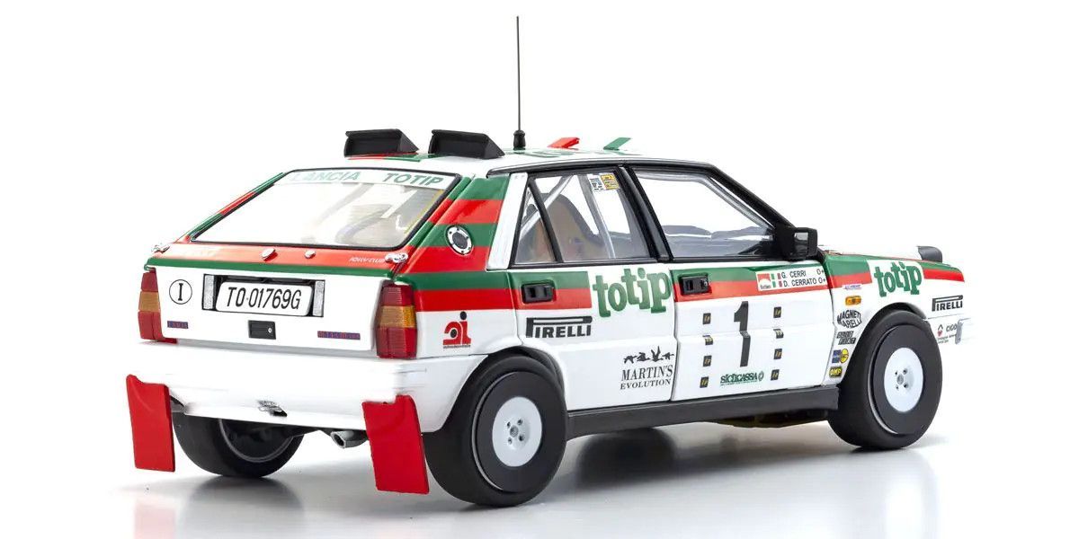 Kyosho 1/18 Lancia Delta HF 4WD Targa Florio "Team Lancia Totip" 08960C