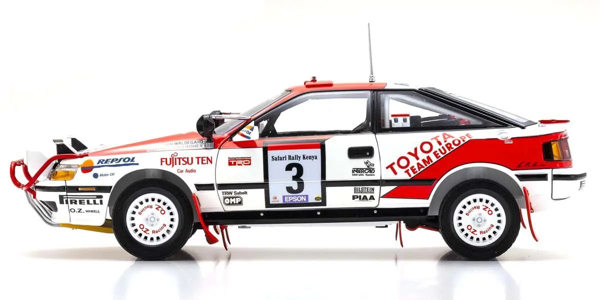 Kyosho 1/18 Scale Toyota Celica GT-Four ST165 1990 Safari #3 08961A