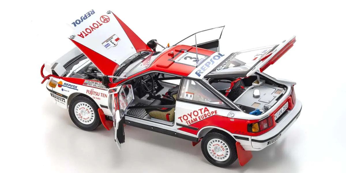 Kyosho 1/18 Scale Toyota Celica GT-Four ST165 1990 Safari #3 08961A