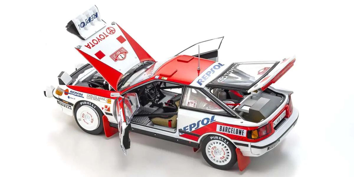 Kyosho 1/18 Scale Toyota Celica GT-Four ST165 1991 Monte Carlo 08961B