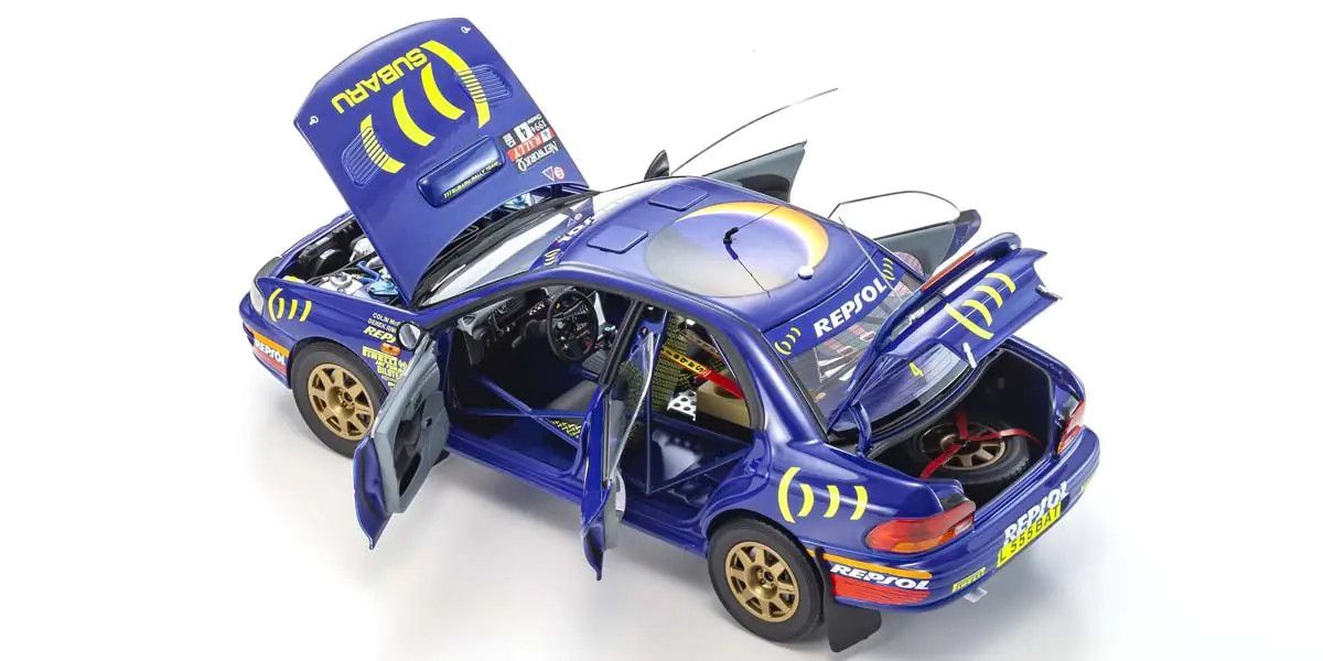 Kyosho 1/18 Scale Subaru Impreza 1994 RAC #4 Model 08962A