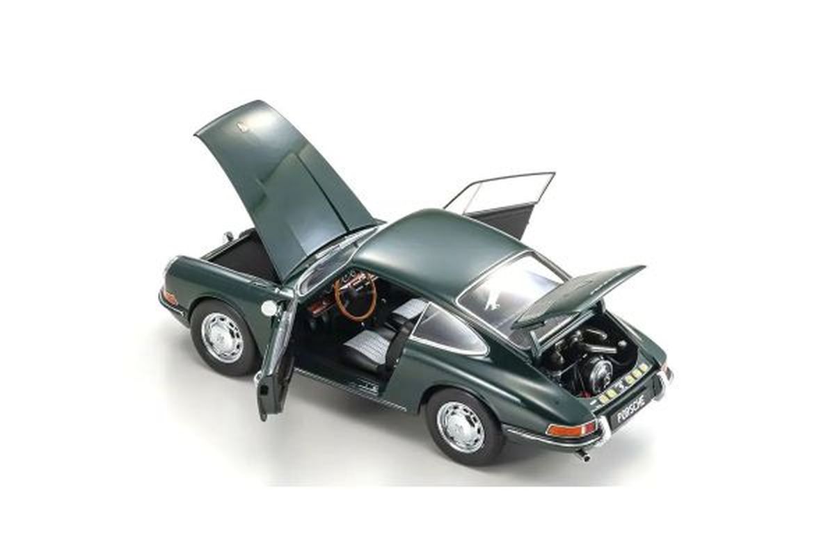 Kyosho 1/18 Porsche 911 (901) 1964 Irish Green Diecast Model