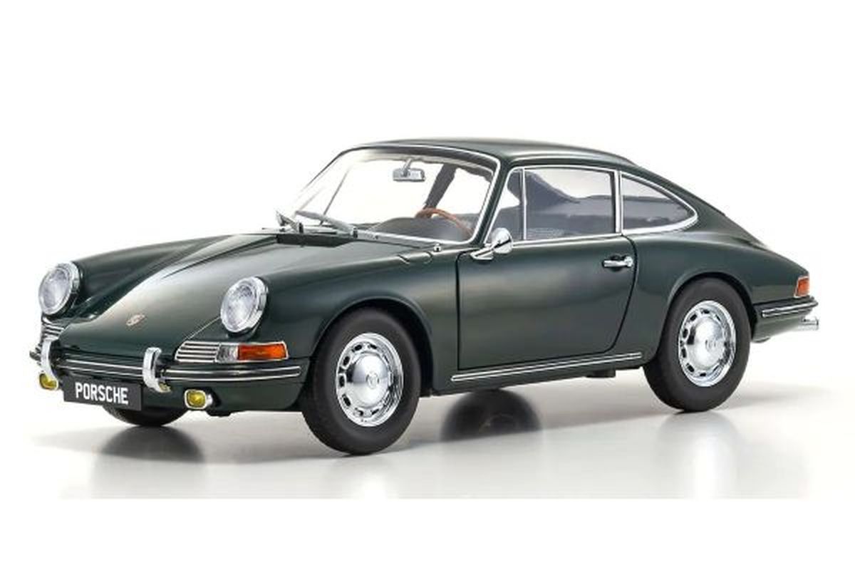 Kyosho 1/18 Porsche 911 (901) 1964 Irish Green Diecast Model