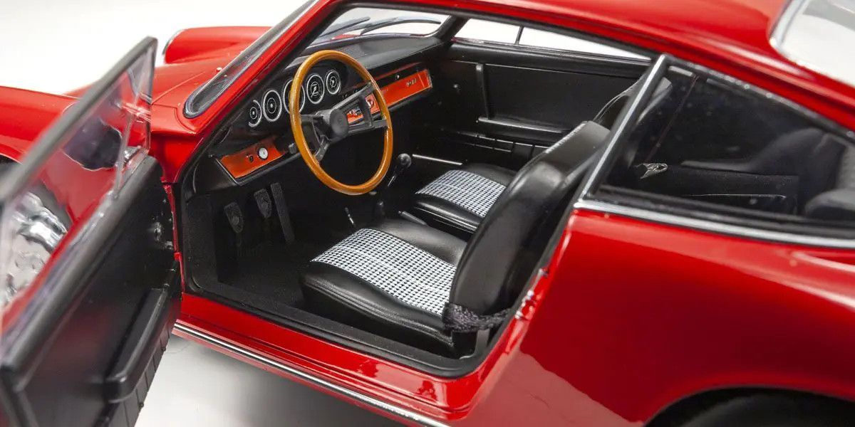 Kyosho 1/18 Porsche 911 (901) 1964 Signal Red Diecast Model