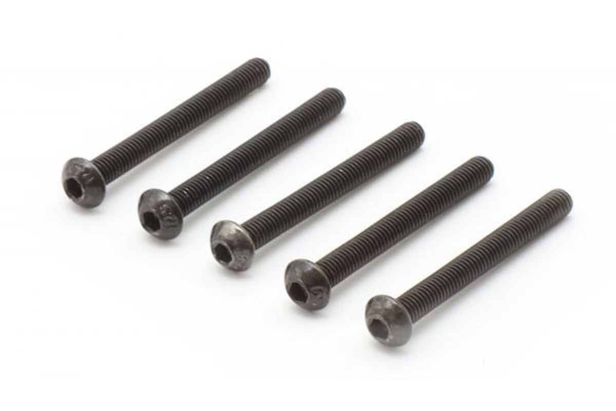 Kyosho Button Head Screw (M3x28)(Hex/5pcs) RC Replacement Part