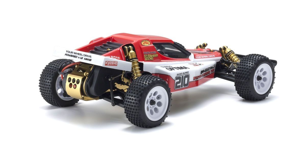 Kyosho 1/10 Electric Radio Control 4WD Racing Buggy Turbo Optima 30619C