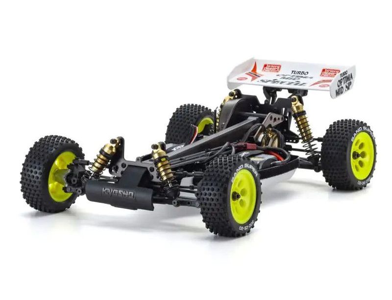 Turbo Optima Mid Special 1/10 EP 4WD Racing Buggy Kit – Vintage Series | Kyosho - view 3