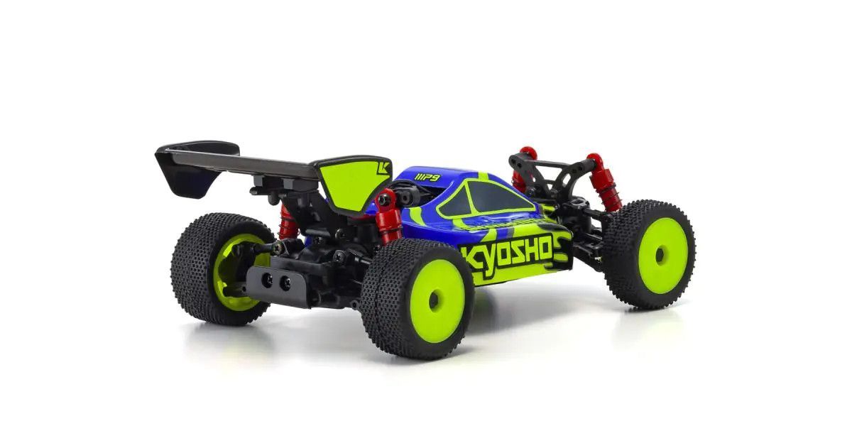 Kyosho Mini-Z 4WD Inferno MP9 Buggy Readyset Blue/Yellow 32093BLY