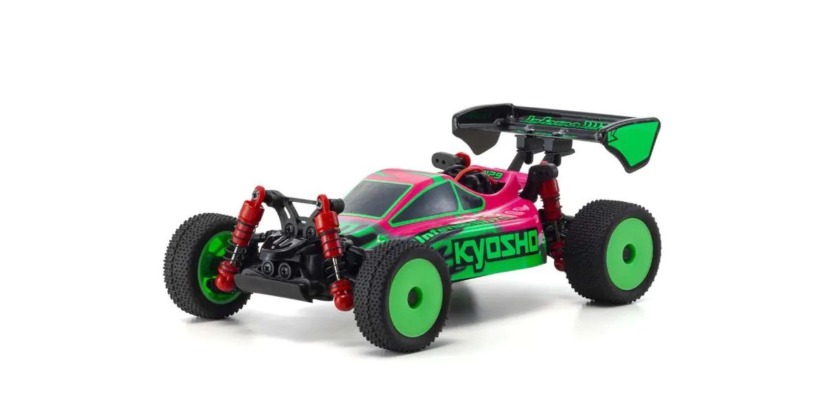 Kyosho Mini-Z 4WD Inferno MP9 Buggy Readyset Pink/Green 32093PGR