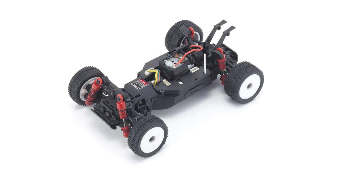 Mini-Z Buggy Turbo Optima Mid Special White 4WD Readyset 1/24 | Kyosho - view 4