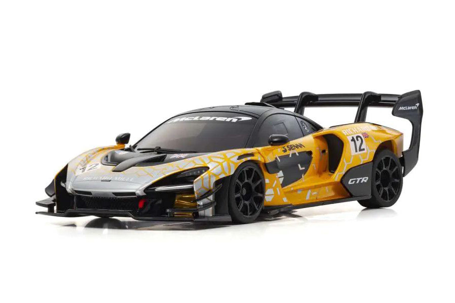 Kyosho Mini-Z MR-03 RWD McLaren Senna GTR ReadySet, Orange 32340OR