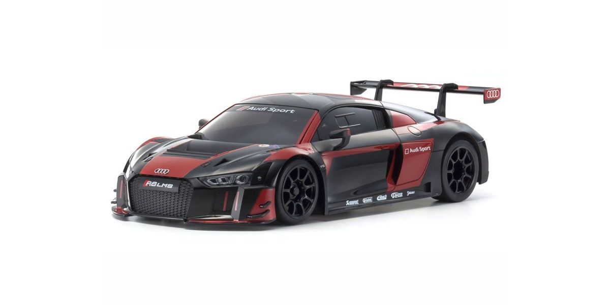 Kyosho MINI-Z RWD Audi R8 LMS 2016 Black/Red Readyset 32344BKR