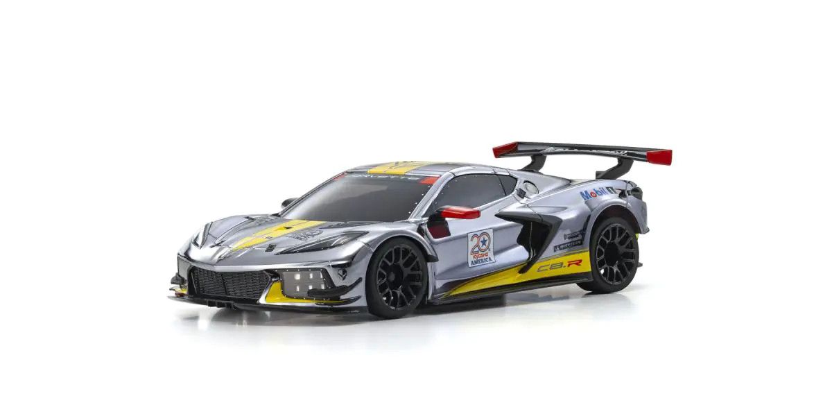 Kyosho Mini-Z RWD MR-04 readyset Chevrolet Corvette C8.R Chrome 32356CRY