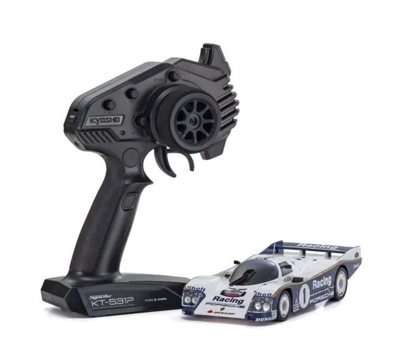 Mini-Z RWD Porsche 962 C Coupe LH No.1 1/28 MR-04 Ready Set | Kyosho