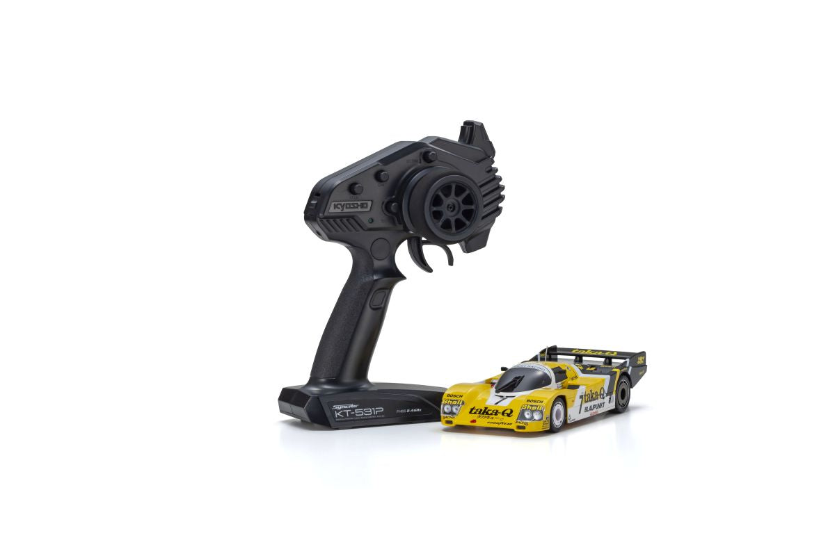 Kyosho Mini‑Z RWD MR‑04 Porsche 962C Coupe LH No.7 Readyset (32363TQ) – 1/27 Scale RWD RC Car